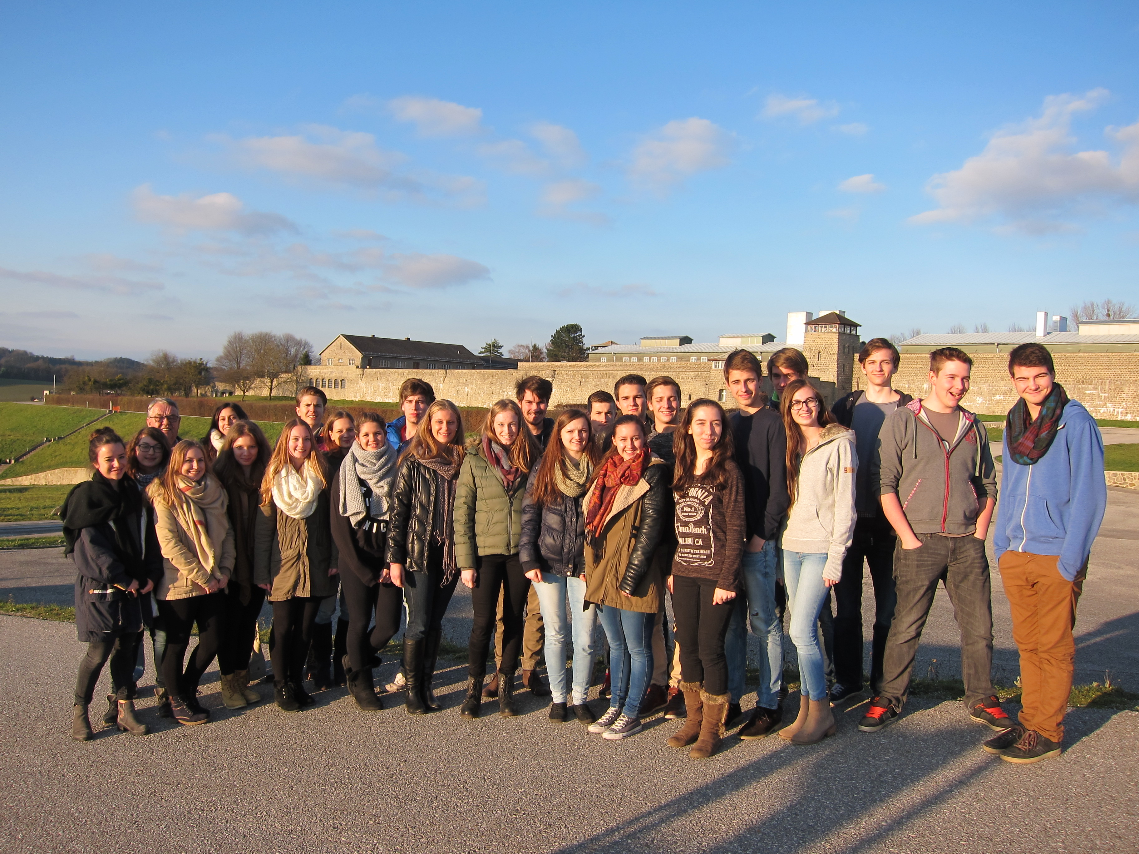 Gruppenfoto Mauthausen